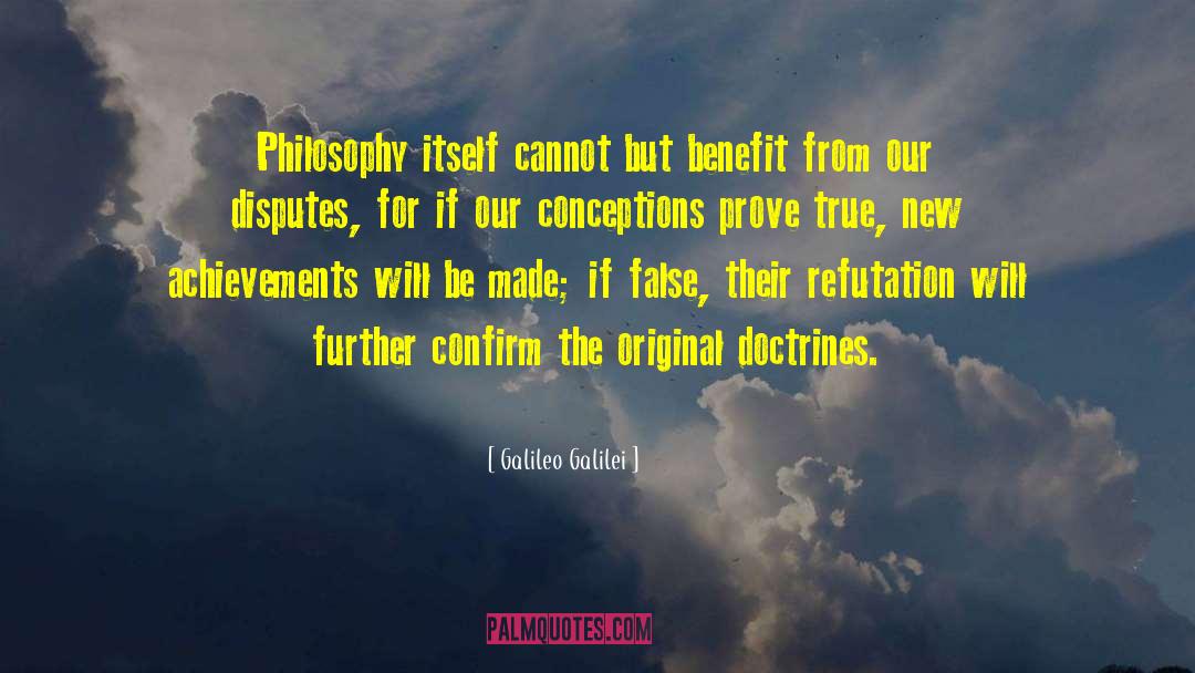 Refutation quotes by Galileo Galilei