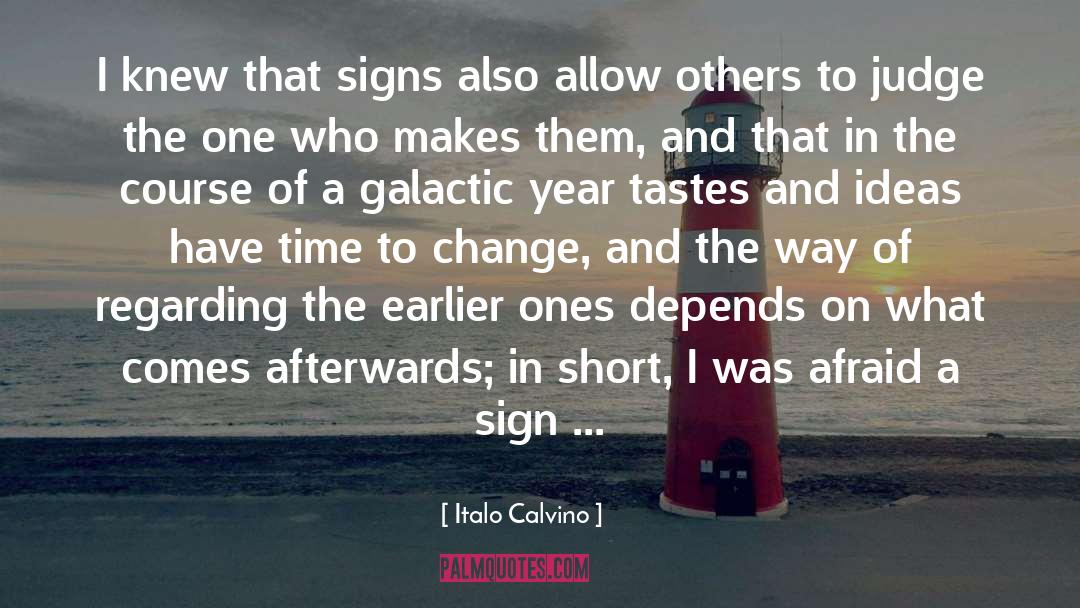 Regarding quotes by Italo Calvino