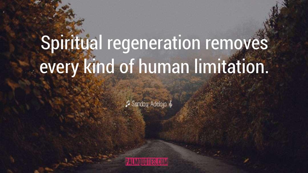 Regeneration quotes by Sunday Adelaja