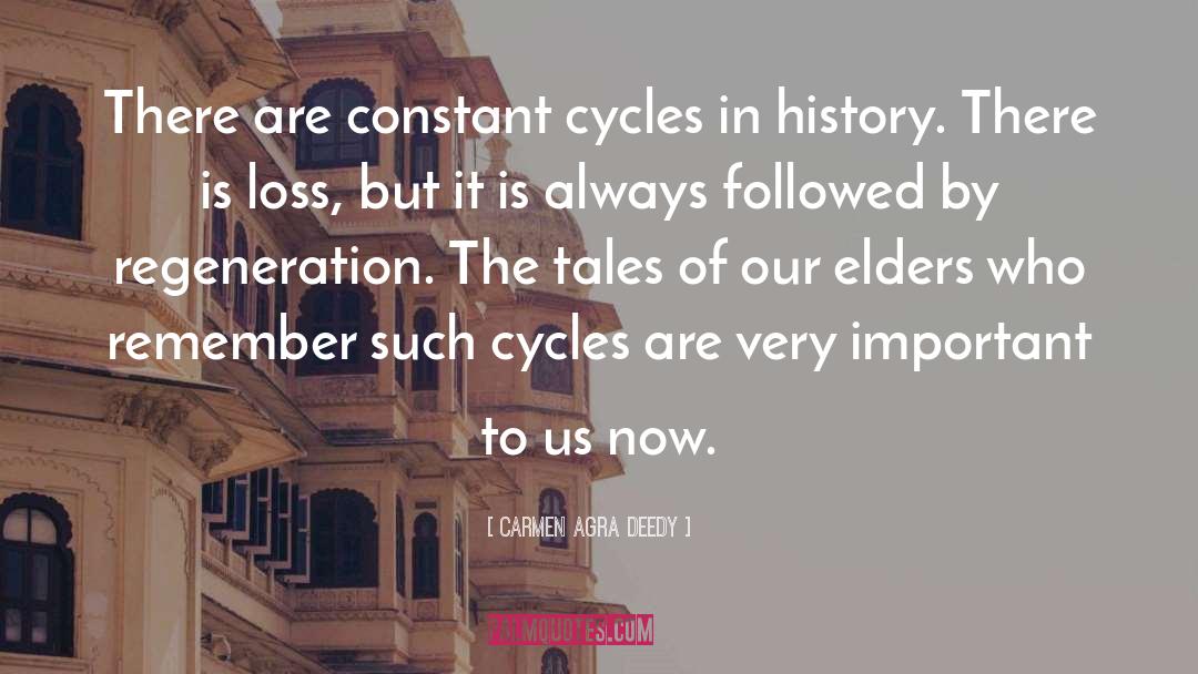 Regeneration quotes by Carmen Agra Deedy