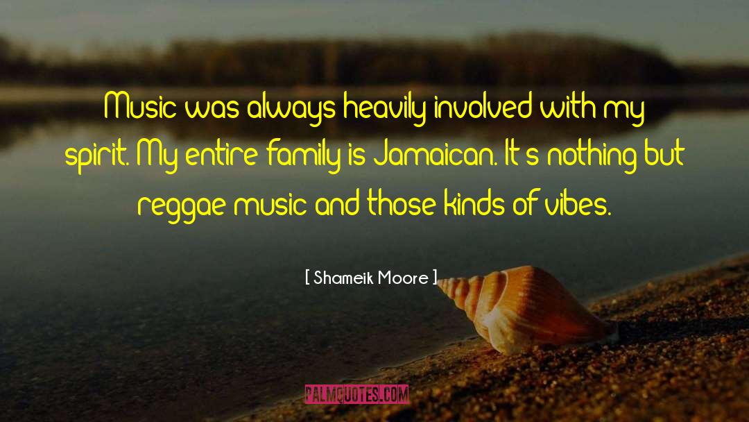 Reggae Music quotes by Shameik Moore