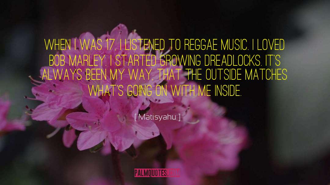Reggae quotes by Matisyahu