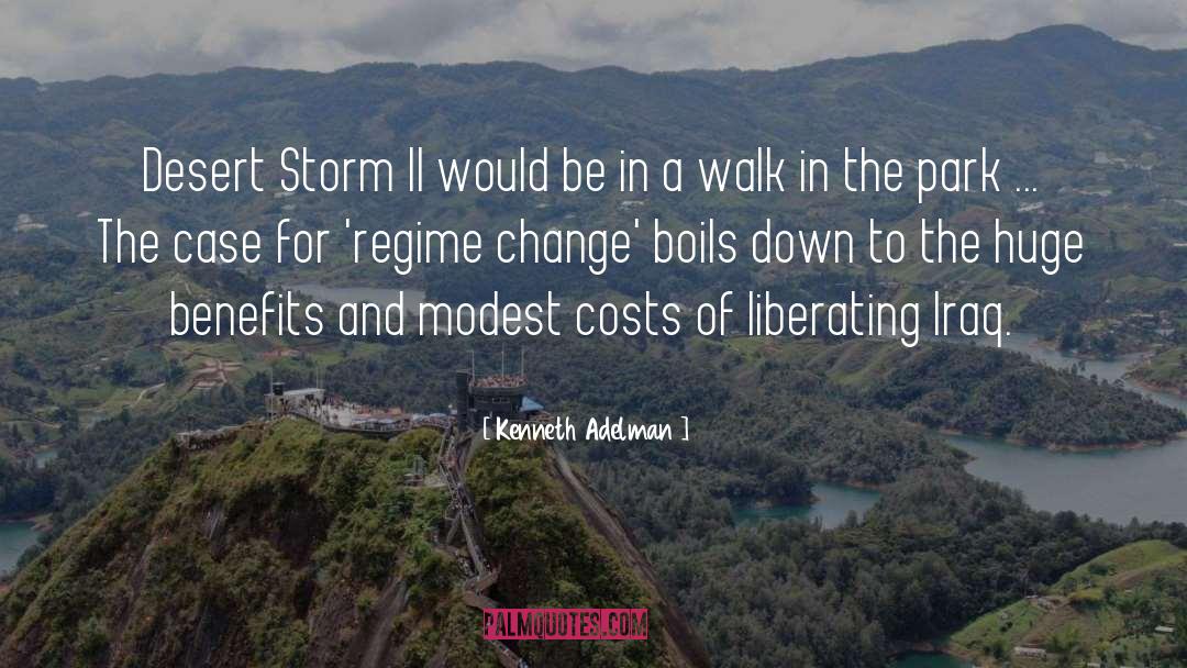 Regime Change quotes by Kenneth Adelman