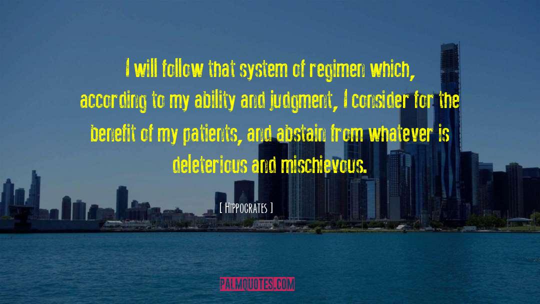 Regimen quotes by Hippocrates