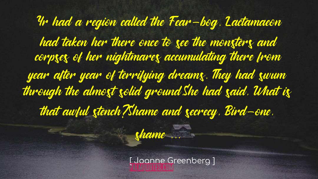 Region quotes by Joanne Greenberg