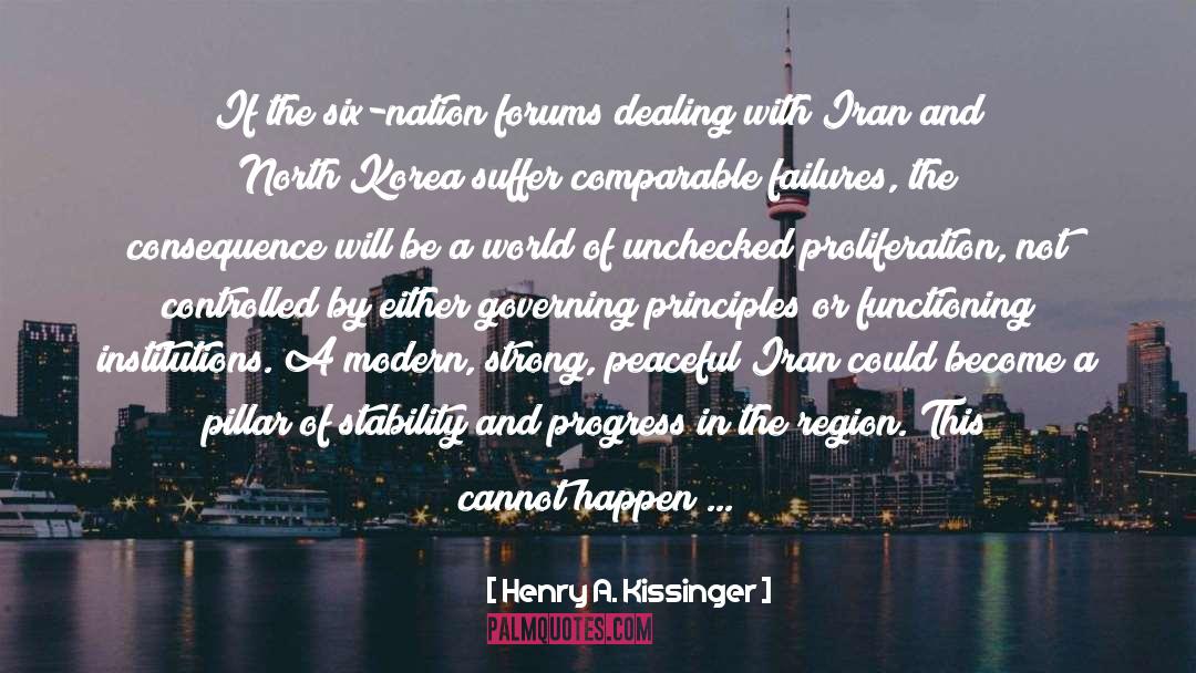 Regional Cooperation quotes by Henry A. Kissinger