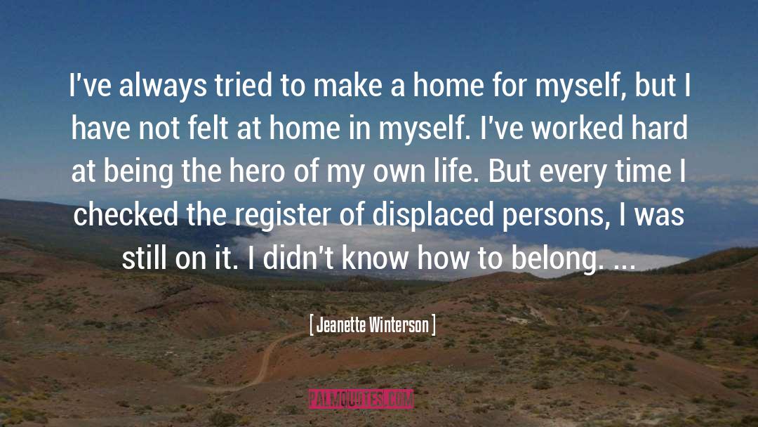 Register quotes by Jeanette Winterson