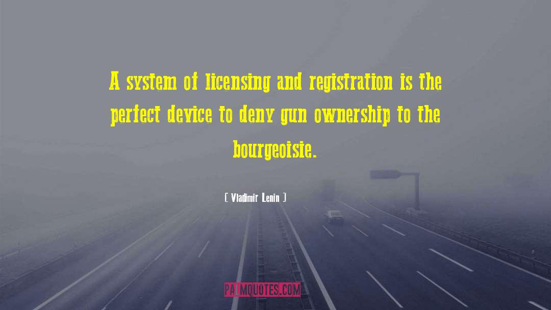 Registration quotes by Vladimir Lenin