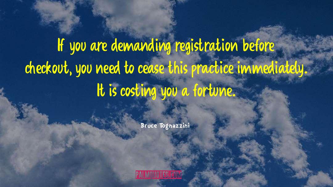 Registration quotes by Bruce Tognazzini