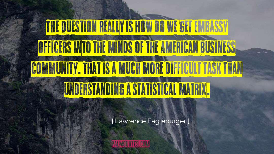 Regressor Matrix quotes by Lawrence Eagleburger