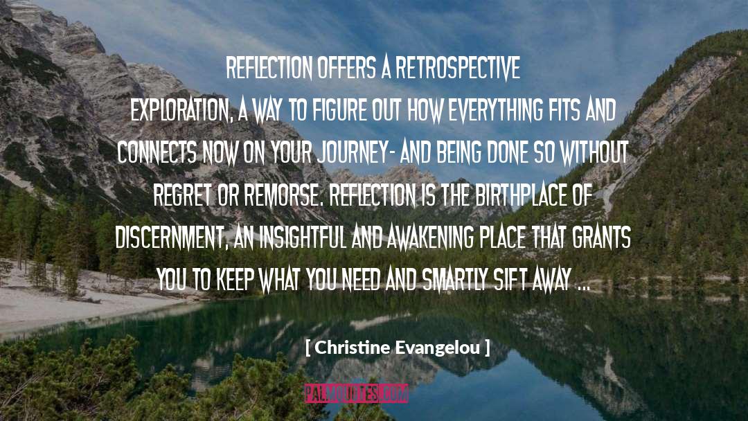 Regret Remorse quotes by Christine Evangelou