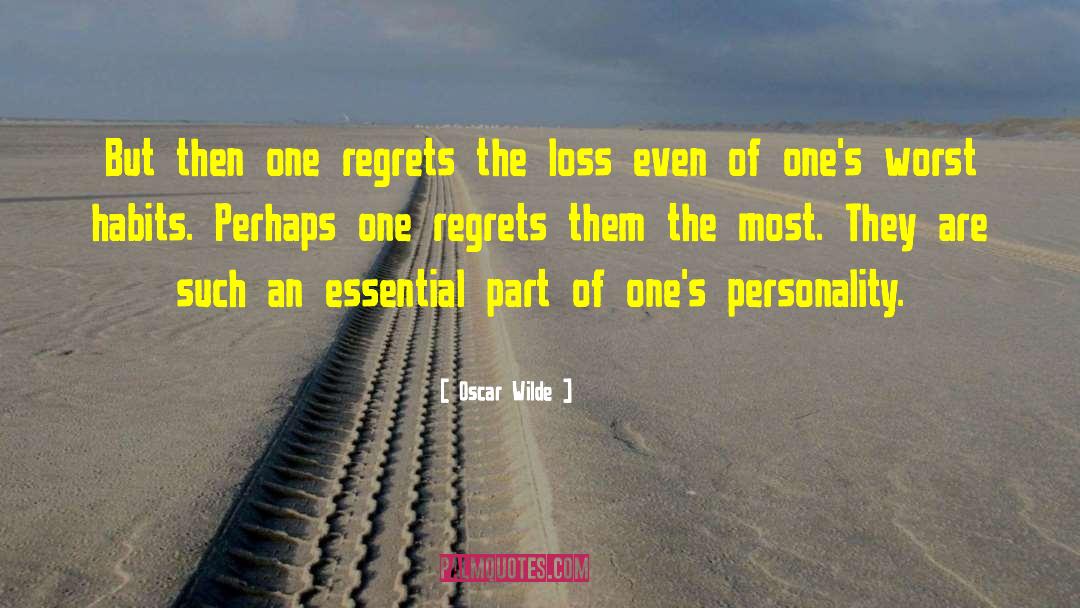 Regrets Of Yesterday quotes by Oscar Wilde