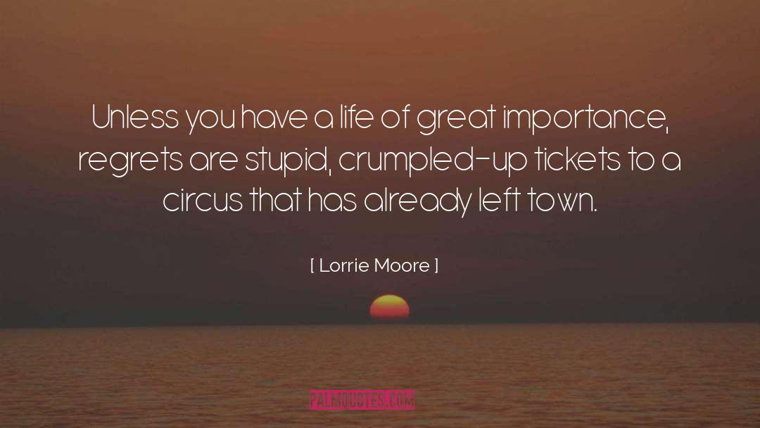 Regrets quotes by Lorrie Moore