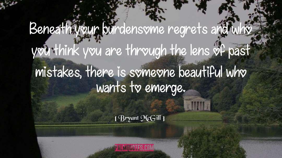 Regrets quotes by Bryant McGill
