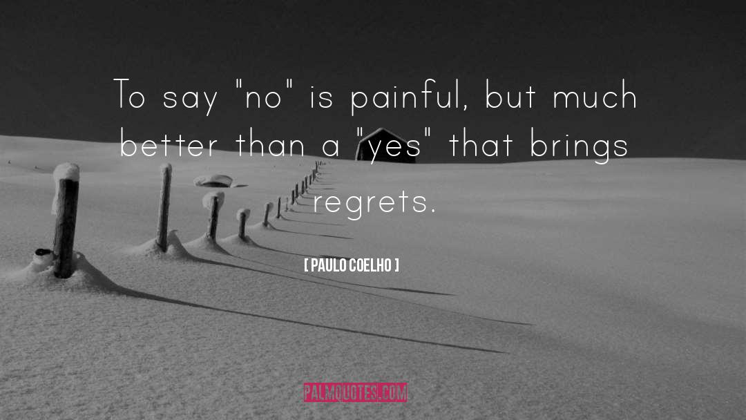 Regrets quotes by Paulo Coelho