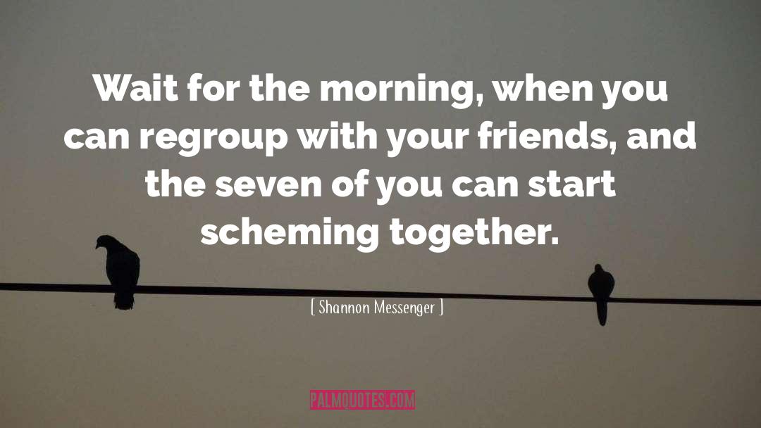 Regroup quotes by Shannon Messenger
