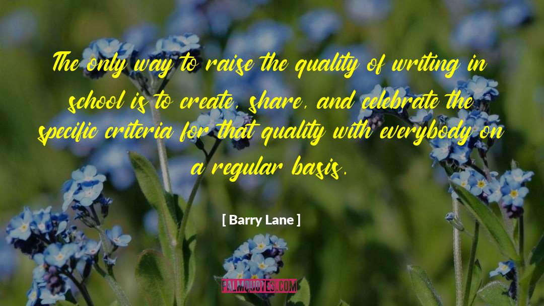 Regular Healer quotes by Barry Lane
