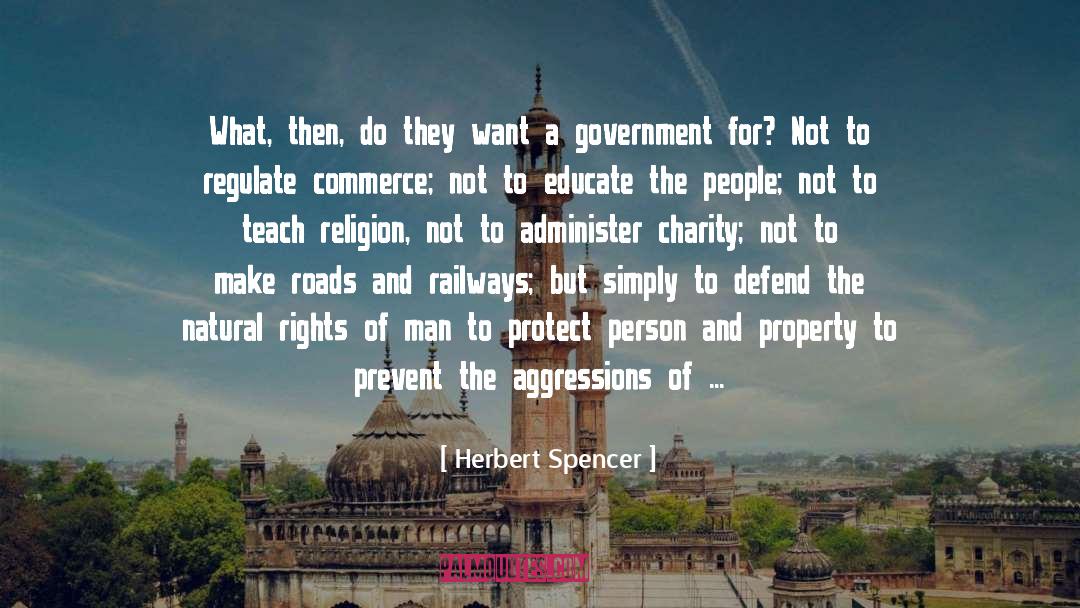 Regulate quotes by Herbert Spencer