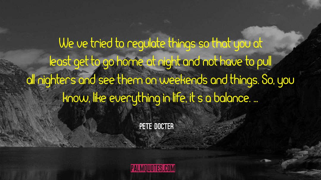 Regulate quotes by Pete Docter