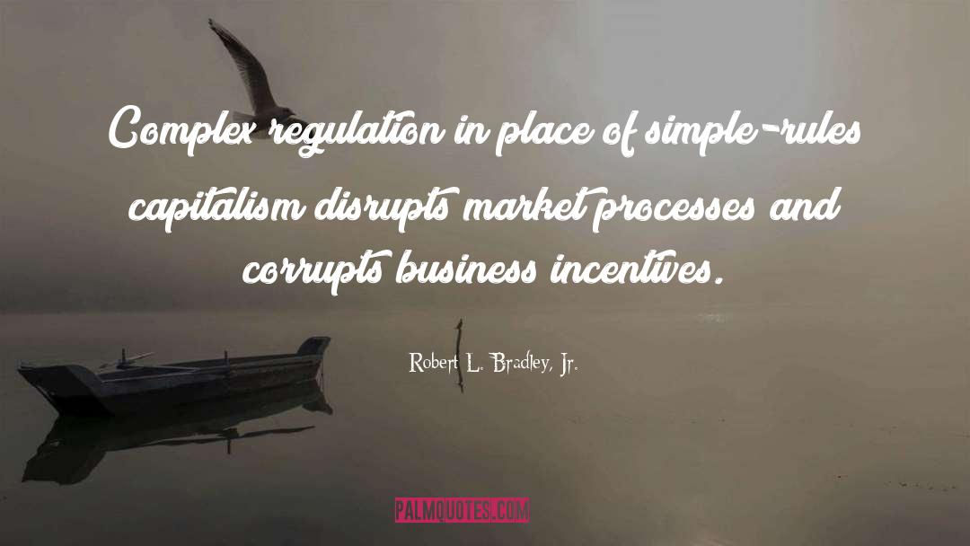Regulation quotes by Robert L. Bradley, Jr.