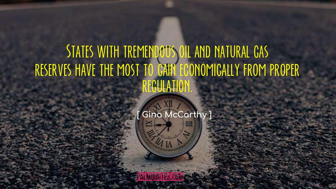 Regulation quotes by Gina McCarthy