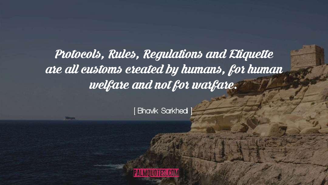 Regulations quotes by Bhavik Sarkhedi