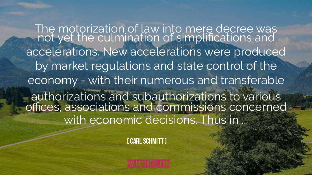 Regulations quotes by Carl Schmitt