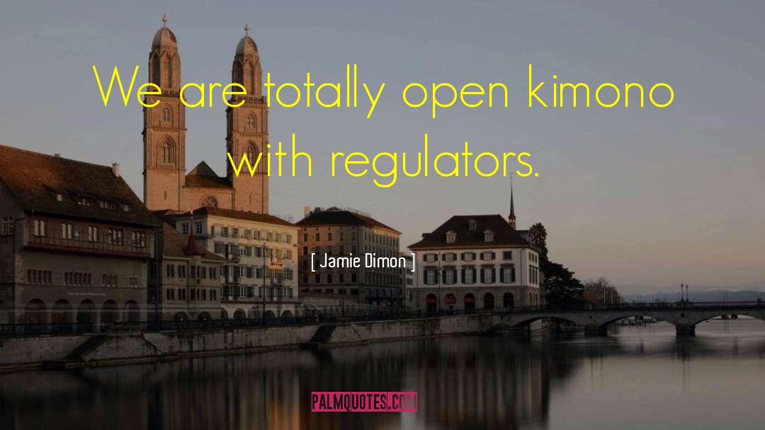 Regulators quotes by Jamie Dimon