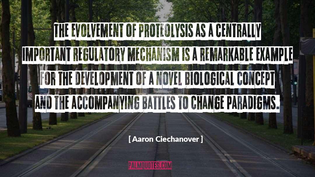 Regulatory quotes by Aaron Ciechanover