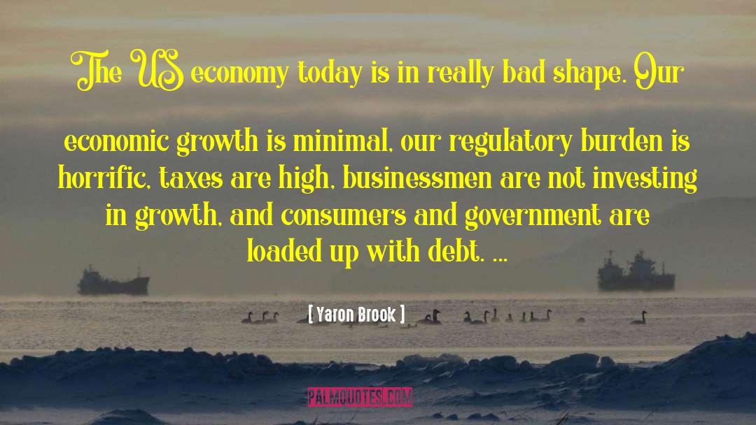 Regulatory quotes by Yaron Brook