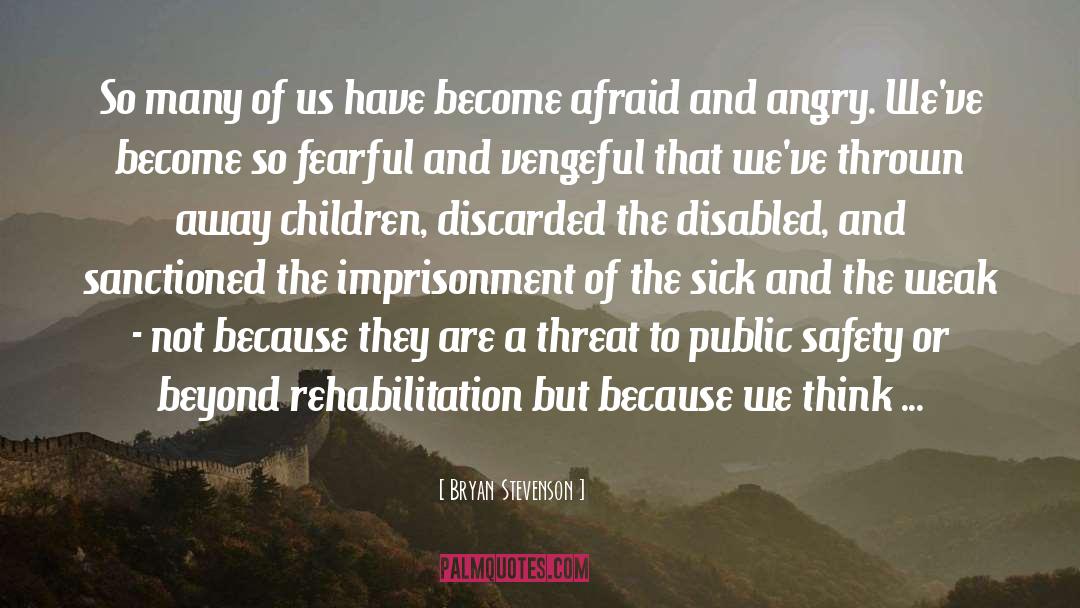 Rehabilitation quotes by Bryan Stevenson