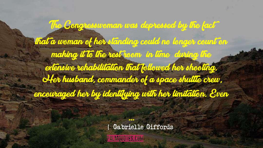 Rehabilitation quotes by Gabrielle Giffords