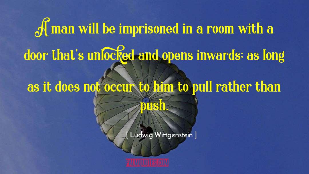 Rehang Door quotes by Ludwig Wittgenstein