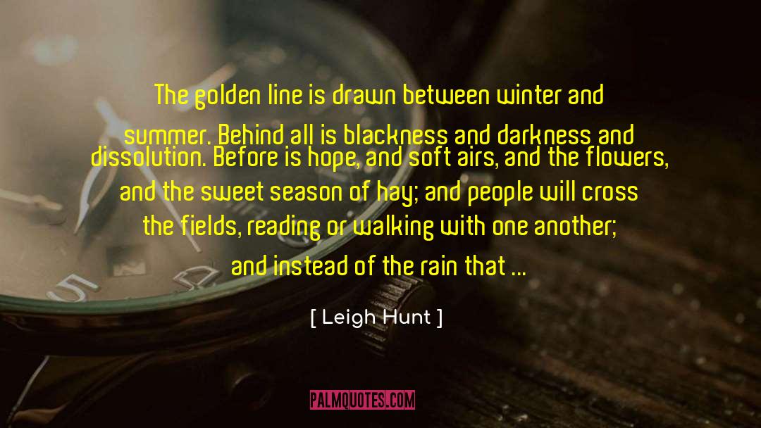 Reichhardt Green quotes by Leigh Hunt