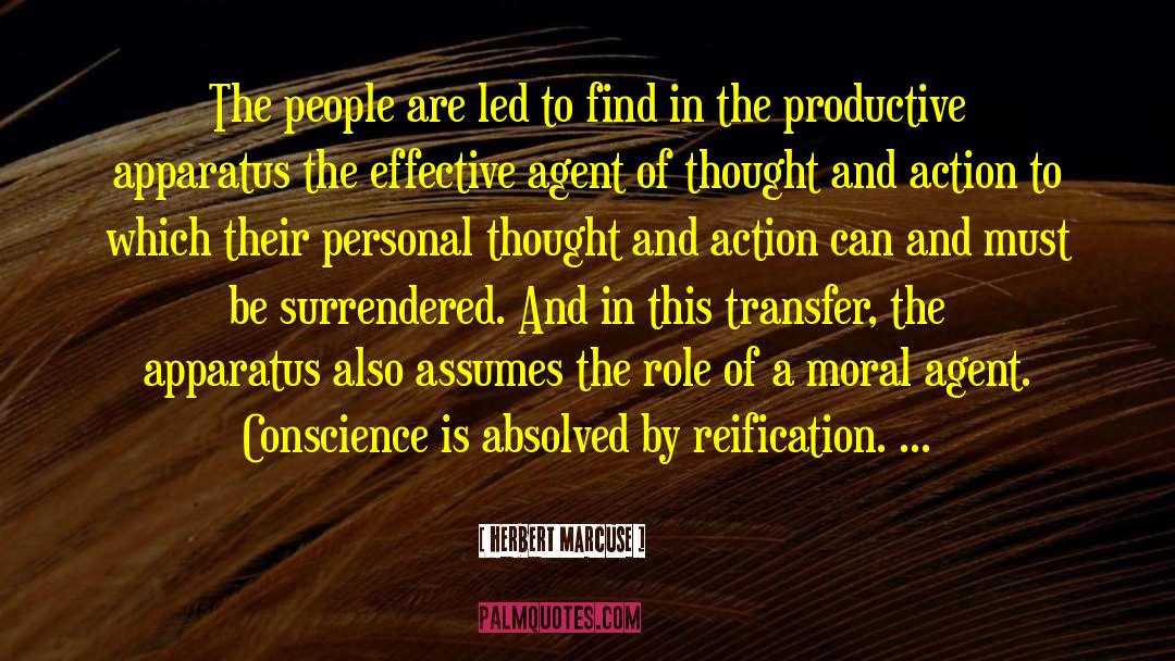Reification quotes by Herbert Marcuse