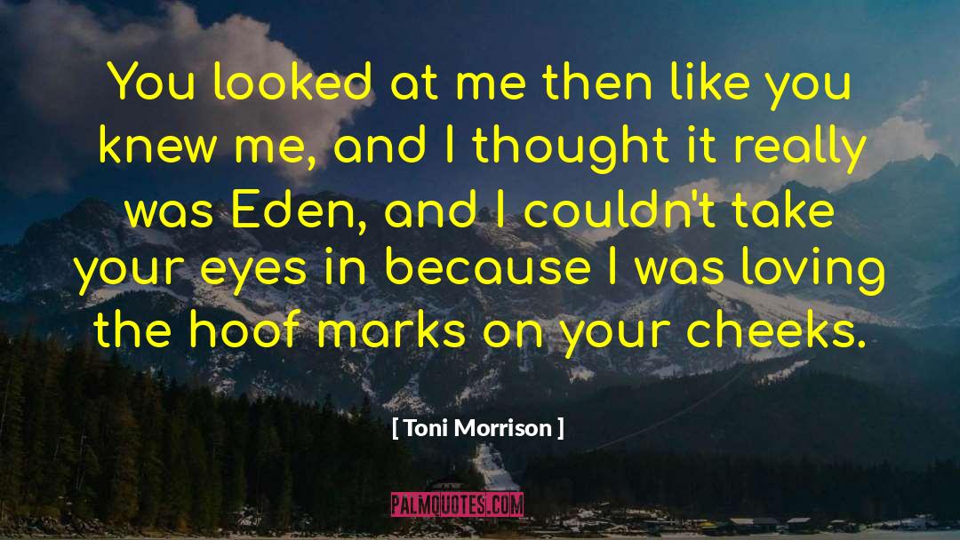 Reija Eden quotes by Toni Morrison
