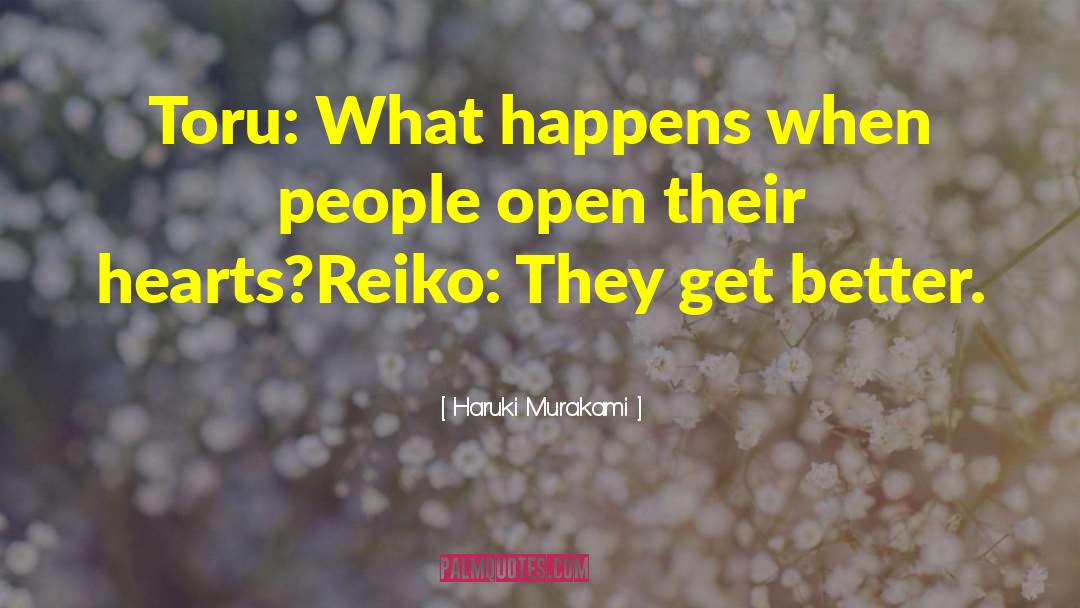 Reiko quotes by Haruki Murakami