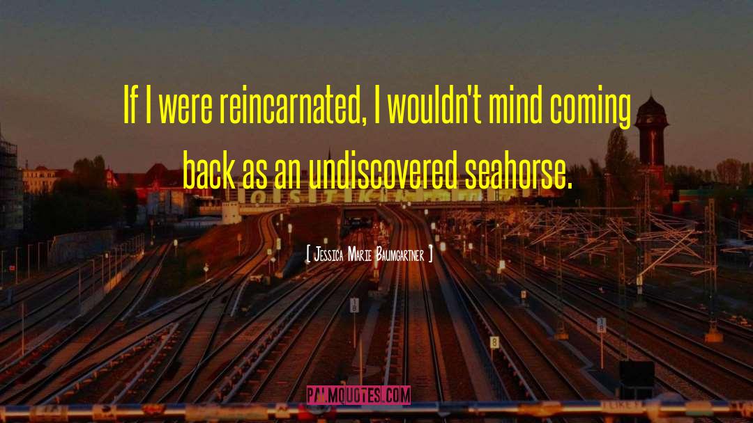 Reincarnated quotes by Jessica Marie Baumgartner