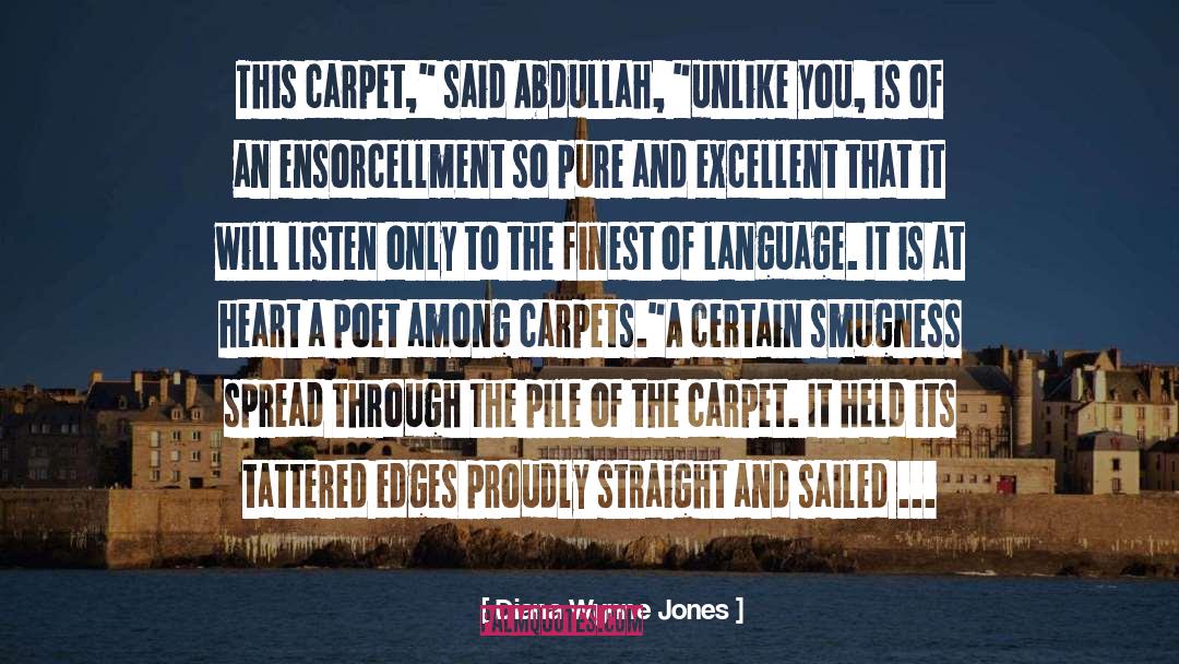 Reinheit Carpets quotes by Diana Wynne Jones