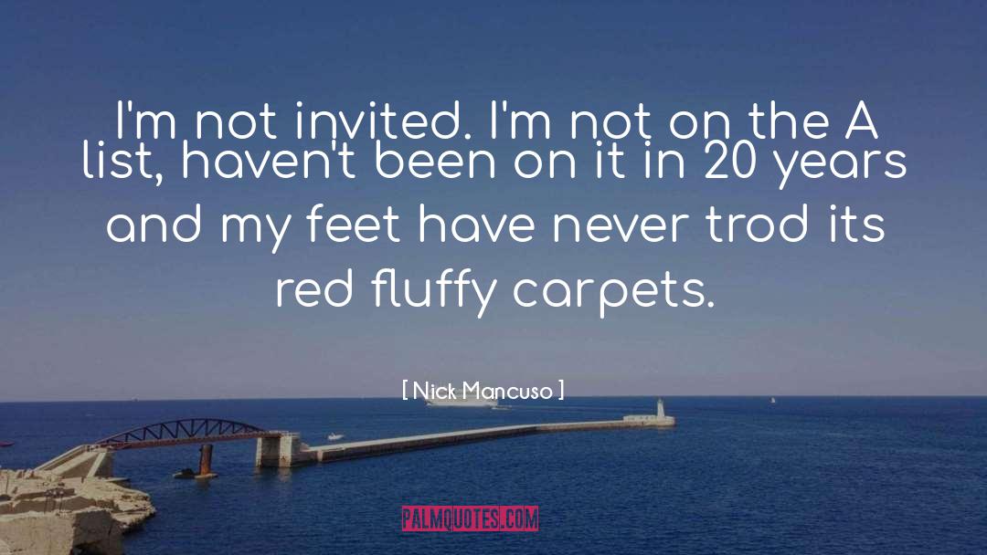 Reinheit Carpets quotes by Nick Mancuso