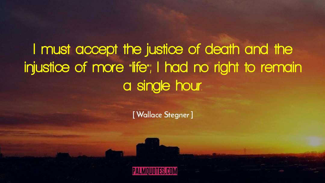 Reintegrative Justice quotes by Wallace Stegner