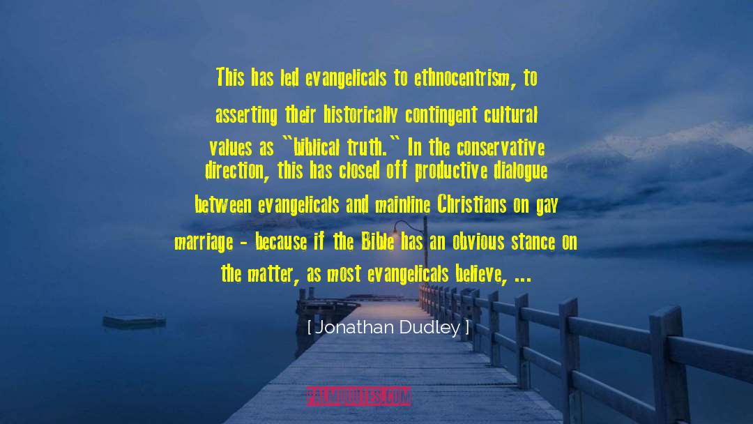 Reinterpretation quotes by Jonathan Dudley