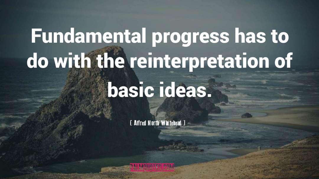 Reinterpretation quotes by Alfred North Whitehead