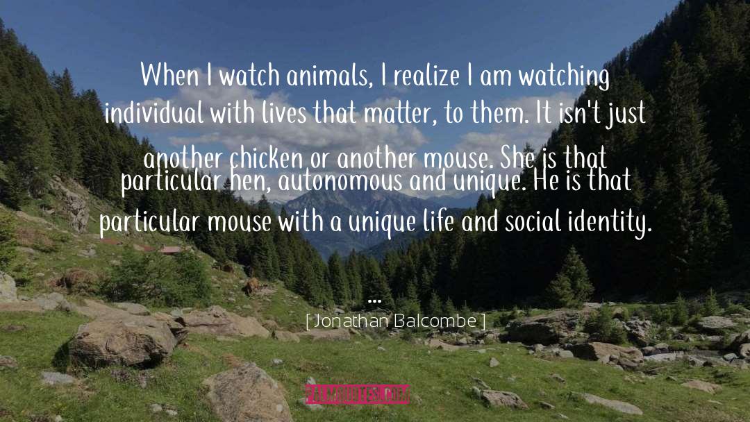 Reintroduced Animals quotes by Jonathan Balcombe