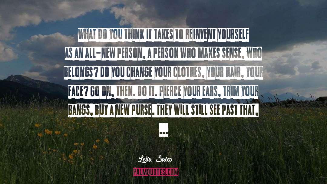 Reinvent quotes by Leila Sales