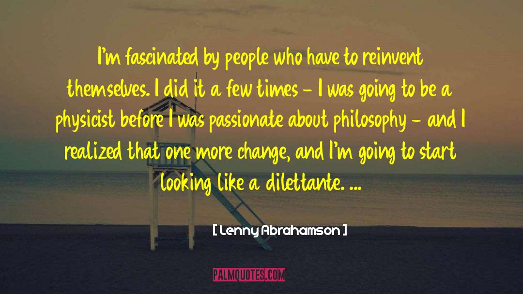 Reinvent Yourself quotes by Lenny Abrahamson