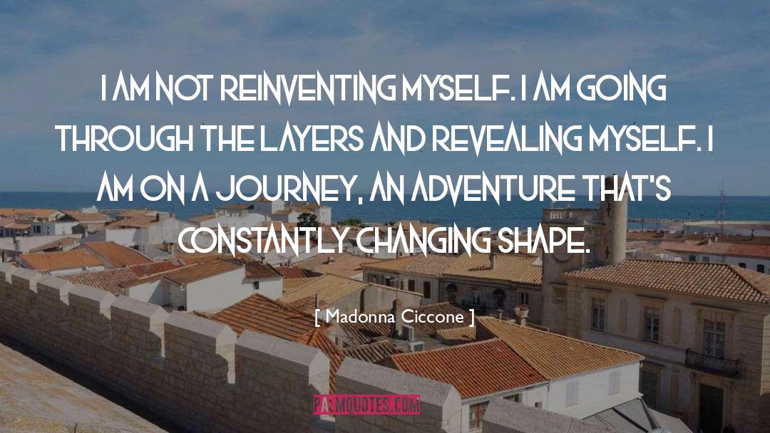 Reinventing quotes by Madonna Ciccone