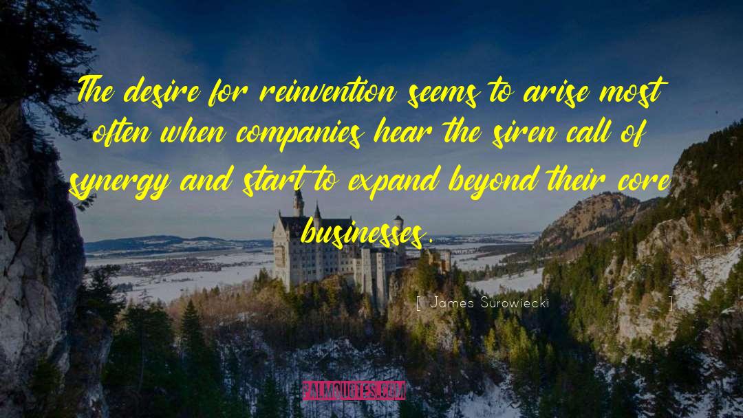 Reinvention quotes by James Surowiecki