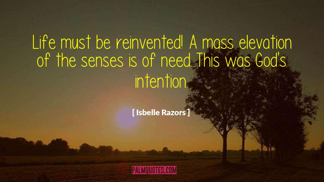 Reinvention quotes by Isbelle Razors