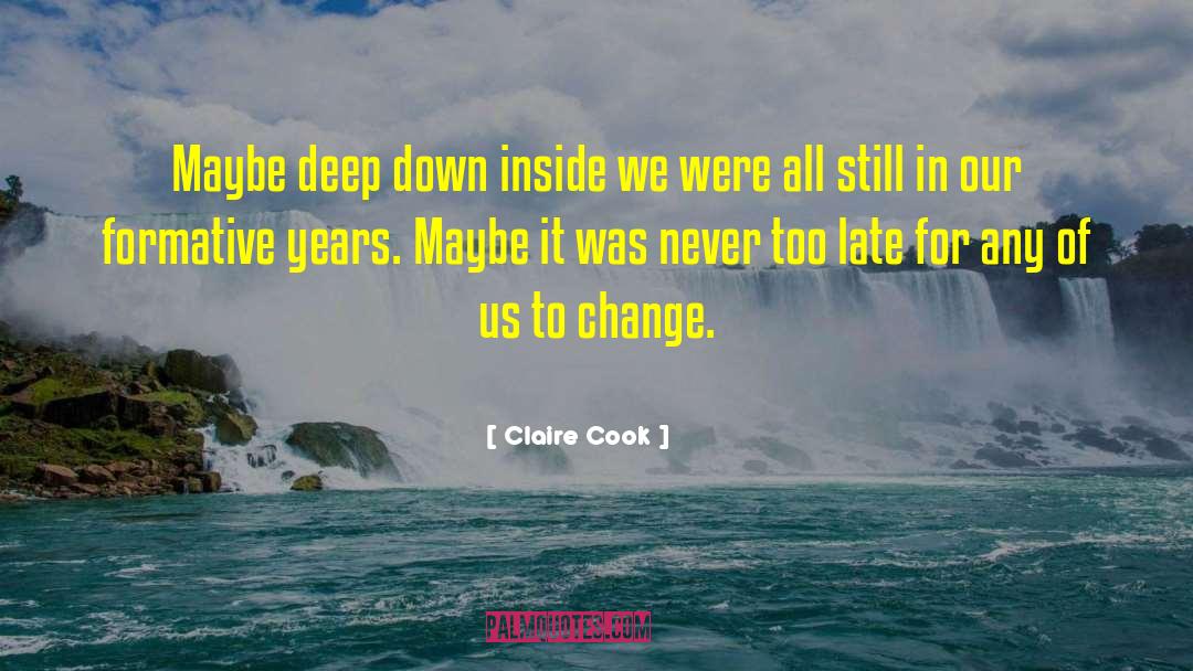 Reinvention quotes by Claire Cook